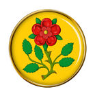 Lancashire Rose przypinka odznaka