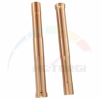 Tubos exteriores de horquilla de suspensión delantera de bronce para Triumph Daytona 675 2009-2012 Foto 1 de 4