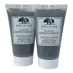 Origins Clear Improvement Active Charcoal Mask To Clear Pores 2X 1.0oz. NWOB - Picture 1 of 5