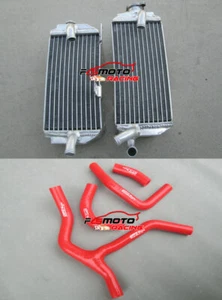 Radiador de aluminio para Honda CRF450R CRF 450 R CRF450 R 2013 2014 + manguera roja Y - Imagen 1 de 6