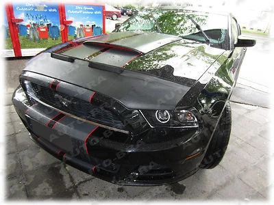 CAR HOOD BRA fits Ford Mustang GT Shelby GT500 2010 - 2014 NOSE FRONT END MASK - Image 1 of 3