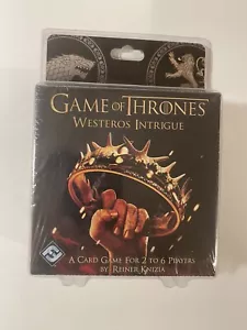 Game of Thrones - Westeros Intrigue Card Game - HBO - Brand New & Sealed - Picture 1 of 6