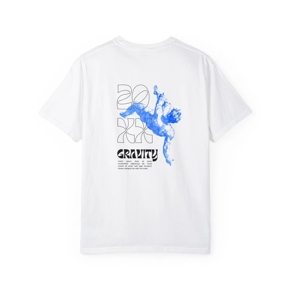 Gravity印花T恤 — 第 1/1 张图片
