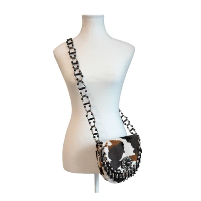 Mary Frances Accessories Cowgirl Crossbody Bag Beaded Rodeo Western Festival - Image 1 of 4