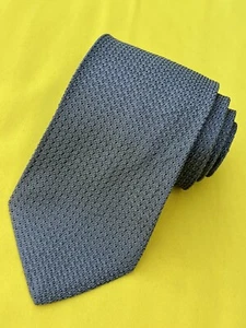 Authentic OLD ENGLAND Solid Design On Gray 100% Silk Knit Necktie Tie - Bild 1 von 13