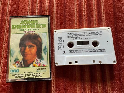 JOHN DENVER'S - Greatest Hits Volume 2 - Cassette Tape (VGC) RCA * CPK1-2195 - Image 1 of 4
