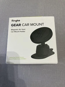 Ringke Gear Car Mount Black Magnetic Air Vent Car Mount Holder - Zdjęcie 1 z 1