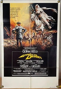 PÓSTER ORIGINAL DE LA PELÍCULA LEÓN DEL DESIERTO FF ANTHONY QUINN (1981) - Imagen 1 de 1
