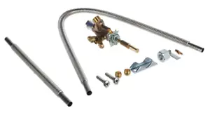 KIT CONVERSIONE RUBINETTO VALVOLA GAS GAMMA FORNO PARRY PER 7103 P6BO P6DUCK PG4H - Foto 1 di 16