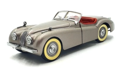 Jaguar XK120 1949 Danbury Mint escala 1/24 DM1222C - bronce Foto 1 de 4
