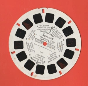 CARRETE AQUAMAN VIEWMASTER LA AMENAZA DE LAS BESTIAS TERRESTRES MARINAS 1966 - Imagen 1 de 1
