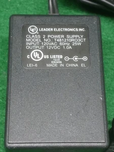  Power Supply Class 2 LEI T481210RO3CT - Picture 1 of 4