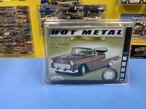 TESTORS HOT METAL GOLD SERIES ‘55 CHEVY BEL AIR. 1:24 "NEW"’ - Picture 1 of 6
