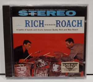 Buddy Rich & Max Roach: Rich Versus Roach CD~ FACTORY SEALED!!! - Imagen 1 de 3