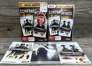 PC Box Game Company of Heroes and Opposing Fronts Gold Edition Windows XP - Picture 1 of 8