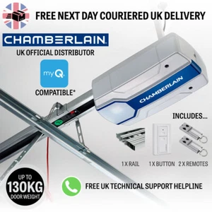 Chamberlain ML1000EVGB Premium Garage Door Opener Kit myQ Compatible Ultra Quiet - Picture 1 of 5
