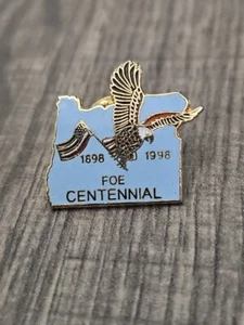 Vintage FOE Centennial 1998 Order Of Eagles Pin - Picture 1 of 2