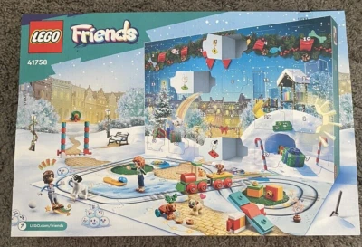 LEGO Friends 2023 Advent Calendar 41758 Christmas Holiday Countdown Playset, 24 - Image 1 of 4
