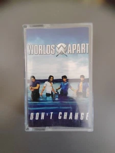 Worlds Apart Don't Change  Cassette Audio K7 - Imagen 1 de 4