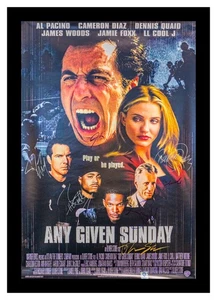 Póster firmado 27x40 Any Given Sunday de Warner Brothers Priemer 40/50 - Imagen 1 de 8