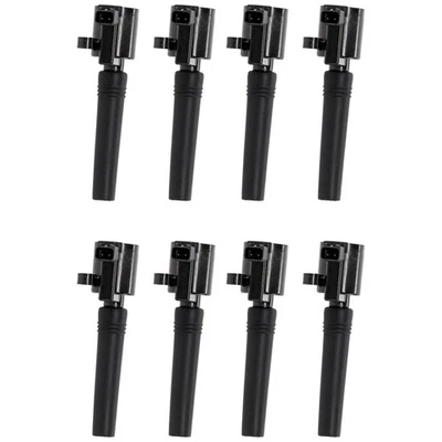 Ignition Coils Set of 8 for Lincoln LS Ford Thunderbird Jaguar S-Type 2000-2003 - Image 1 of 4
