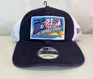 New Era NY New York Yankees 9TWENTY Spring Training Adjustable Cap - Picture 1 of 4