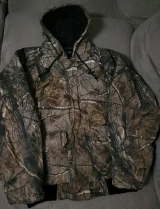 Vintage Walls Camo Jacket Coat Heavy Workwear Hunting Outdoor Mens 3XL Realtree  - Picture 1 of 7