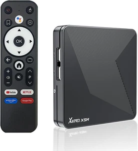 Android TV Box,X5M Android 14.0 2GB RAM 16GB ROM S905X5M 2.0Ghz 64-Bit Quad-Core - Foto 1 di 12