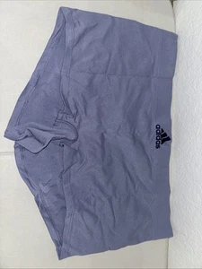 Adidas Damen Baumwolle Mid-Rise Originals Boyshort Höschen Silber Violett Large - Bild 1 von 3