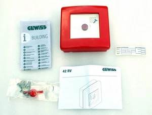 NOS GEWISS MODEL GW42201 WATERTIGHT ENCLOSURE FIRE EMERGENCY SIGNAL SYSTEM - Picture 1 of 7