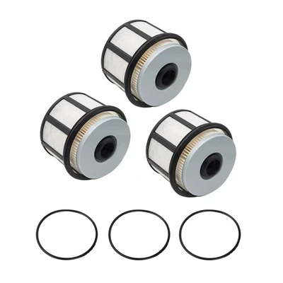 FD4596 For Ford F250 F350 F450 SUPER DUTY 7.3L 1999-2003 Diesel Fuel Filter 3x — 第 1/4 张图片