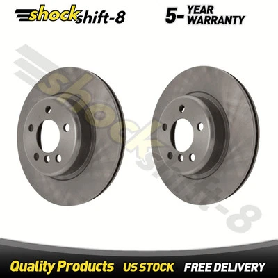 2 piezas rotores de freno traseros para Mercedes-Benz S420 4,2 L 1994 1995 1996 1997 1998 1999 Foto 1 de 4