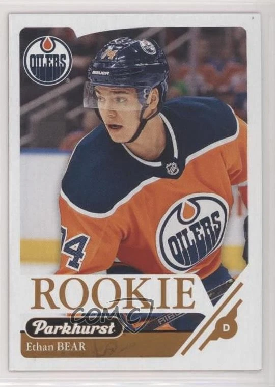 2018-19 Upper Deck Parkhurst Rookies Bronze Ethan Bear #359 Rookie RC - Image 1 of 2