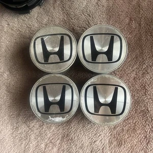 Honda Genuine Center Cap 44732-S50-N910 4 set Civic Si Integra OEM - Picture 1 of 7