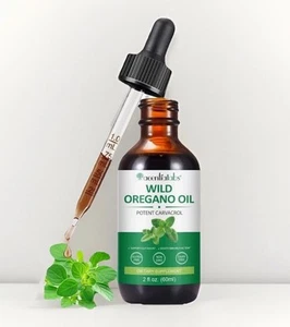 100% PURE WILD OREGANO OIL | PURE 60ML | HIGH CARVACROL + EVOO | IMMUNE SUPPORT - Picture 1 of 9