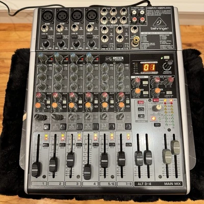 Behringer Xenyx X1204USB Mixer with USB and Effects, No Box, Only Power Cable - Image 1 of 4