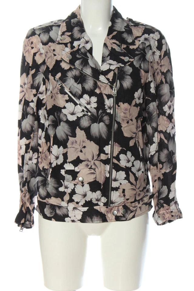 J.LINDEBERG Chaqueta corta Mujeres Chaqueta Talla EU 36 negro-blanco puro-nude - Imagen 1 de 4