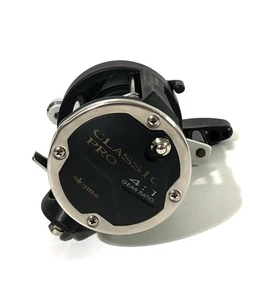 Okuma Fishing Reel 302L CL Classic Pro Graphite Trolling Reel 4:1 Ratio - Picture 1 of 5