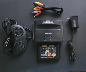 SEGA GENESIS CLASSIC MINI GAME CONSOLE SYSTEM with 81 Games plus one cart - Picture 1 of 1