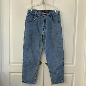 Vintage Levis Silvertab 560 Herren Jeans 36x30 Blau Loose Fit Tapered Y2K Grunge Baggy - Bild 1 von 13