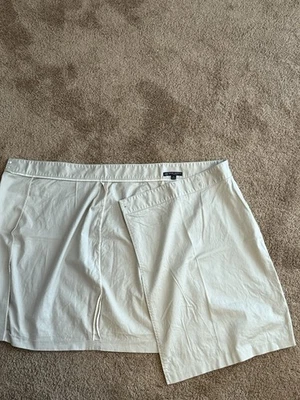 Falda envolvente elástica beige Brooks Brothers para mujer talla 14 Foto 1 de 2