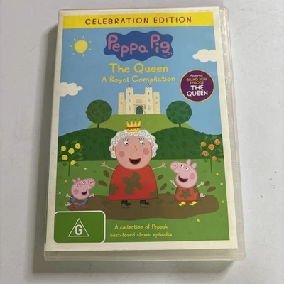 Peppa Pig - The Queen - A Royal Compilation (DVD, 2011) Region 4 - image 1 of 3