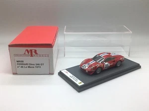 MR MODELS KIT BUILT FERRARI DINO 246 GT LE MANS 1972 MR58 1/43 - Picture 1 of 1