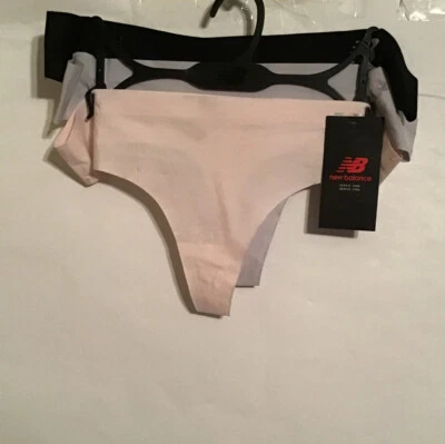 New Balance No Show Laser Cut Bonded Thong Panties 3 Pack Womens Size Large NWT - Image 1 of 4