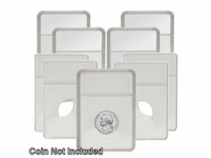 BCW -  2x3 Display Slab with Foam Insert-Combo, Nickel White, 5 pack - Picture 1 of 7