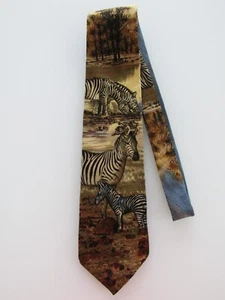 Corbata de seda para hombre Endangered Species - Imagen 1 de 4