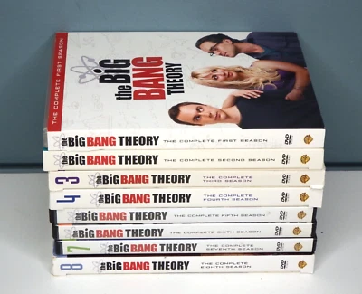The Big Bang Theory: Season 1-8 (DVD, Comedy TV Series) Season 1 2 3 4 5 6 7 8 - Image 1 of 4