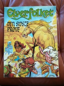 Cómic danés."ELVERFOLKET"" Den sidste prøve.Richard y Wendy Pini.1984 - Imagen 1 de 7