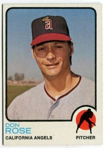 1973 Topps #178 Don Rose California Angels - Picture 1 of 2