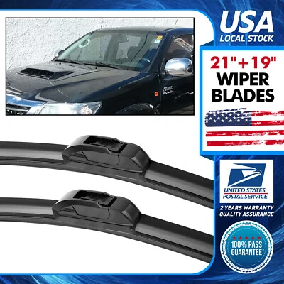 21"+19" All Season Windshield Wiper Blade Fit For 1993-2002 Mitsubishi Mirage - Изображение 1 из 4